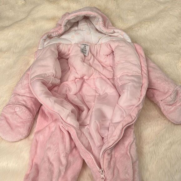 Simple Joys by Carter's Baby Girls' Fleece-Footed Jumpsuit Pram - Picture 7 of 9